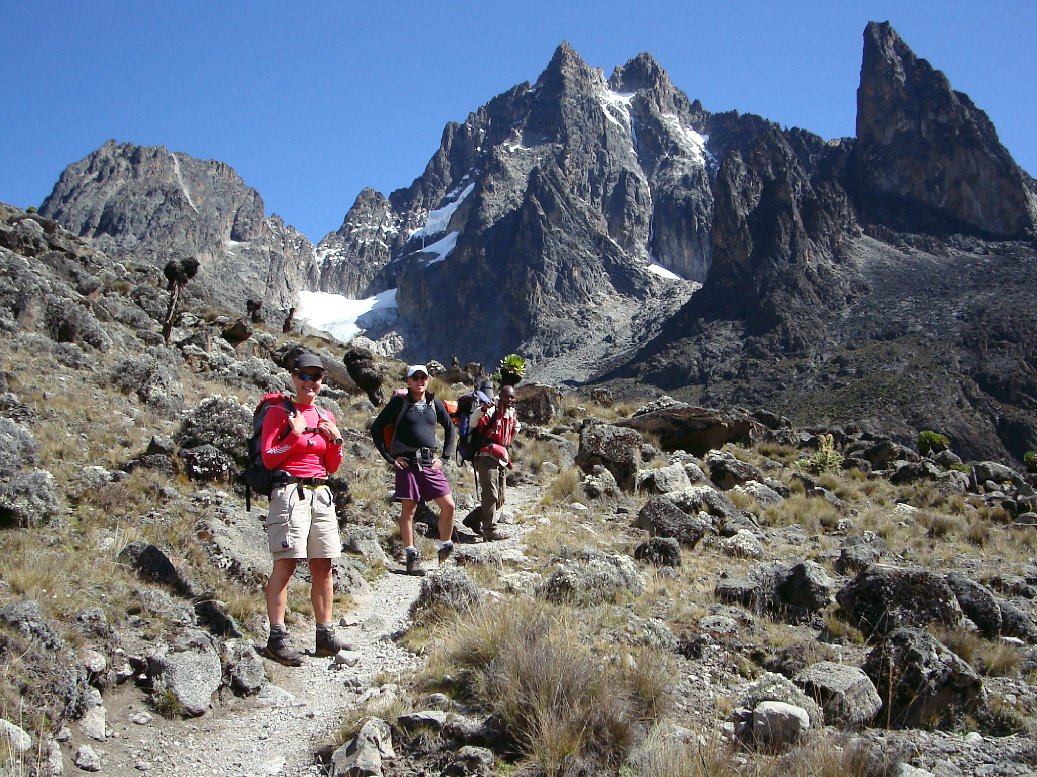 Mount Kenya summit hike